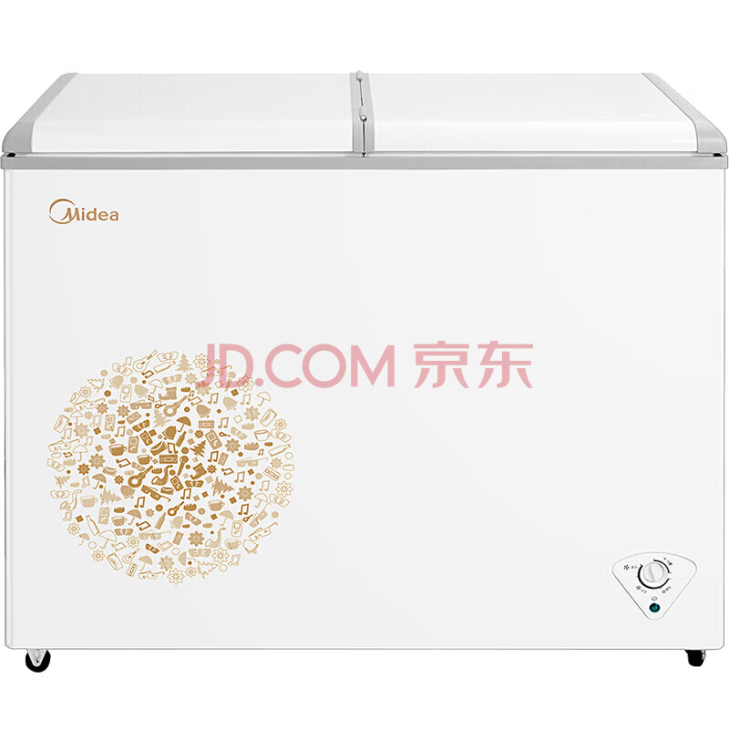 美的20升双箱双温冷柜 BCD-220VM