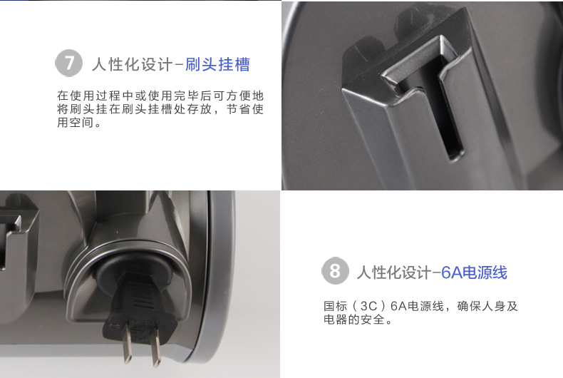 小狗（puppy）迷你无耗材除螨家用吸尘器 D7
