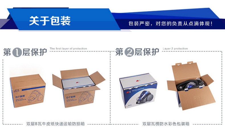 小狗（puppy）迷你无耗材除螨家用吸尘器 D7