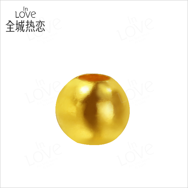 全城热恋 999千足金黄金纯金 金珠路路通 转运珠 0.45克在京东商城的价格走势