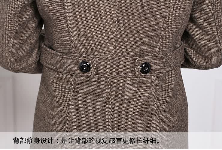 卜伦2012秋冬新款中老年<em>毛呢外套</em>女中年<em>女款毛呢外套</em>