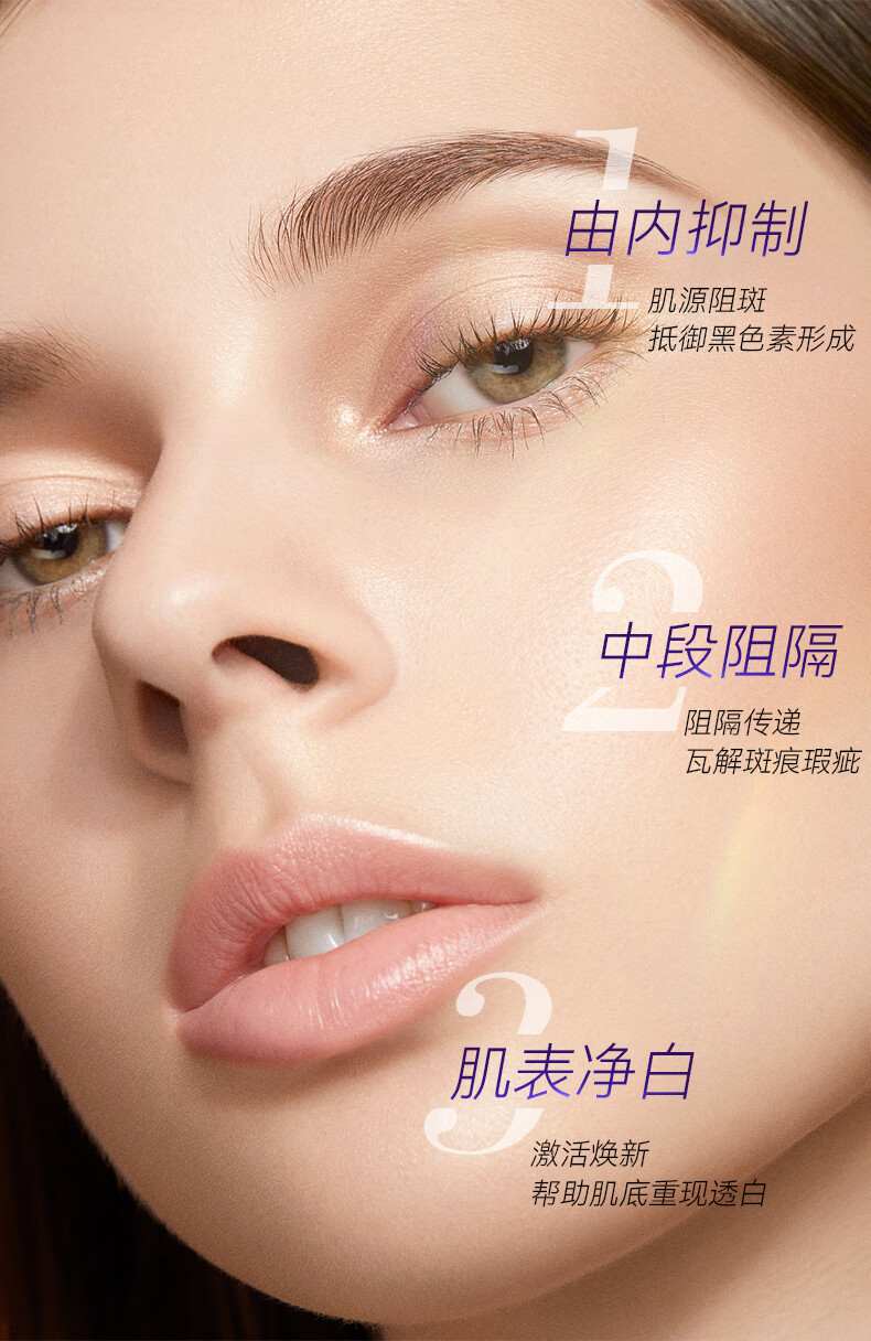 RSAS祛斑美白精华 雀斑老年斑晒斑黑斑黄褐斑 淡化斑点黑色素提亮肤色 祛斑美白精华30ml
