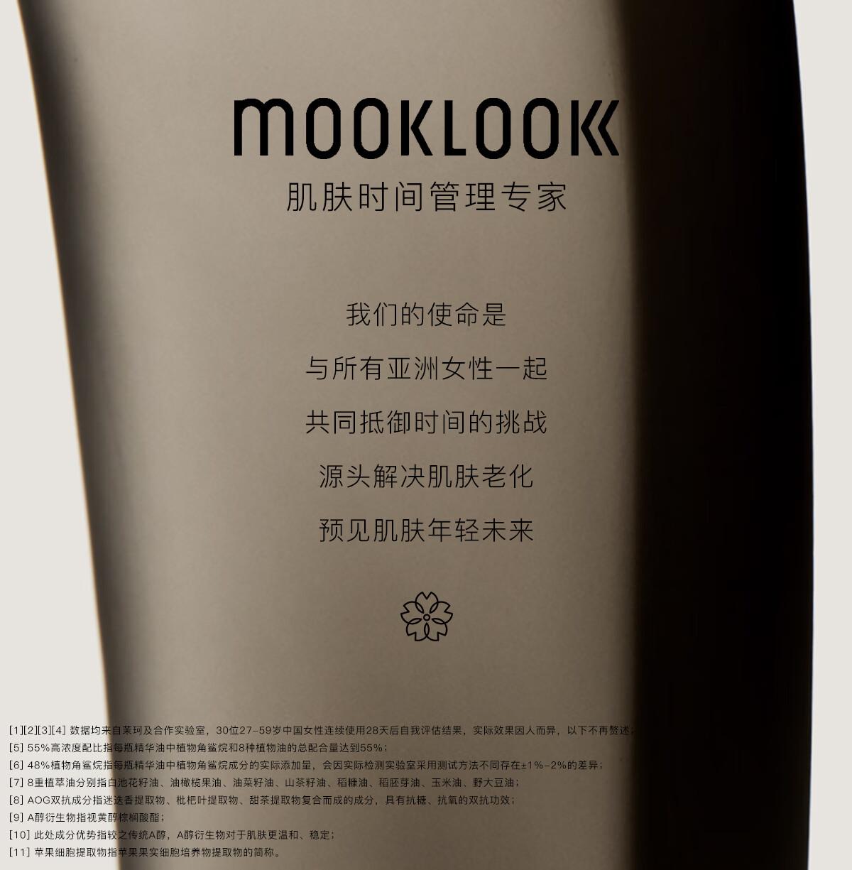 茉珂（mooklook） 时光新肌肌底精华油修护屏障润泽肌肤保湿清爽角鲨烷面部舒缓 20ml