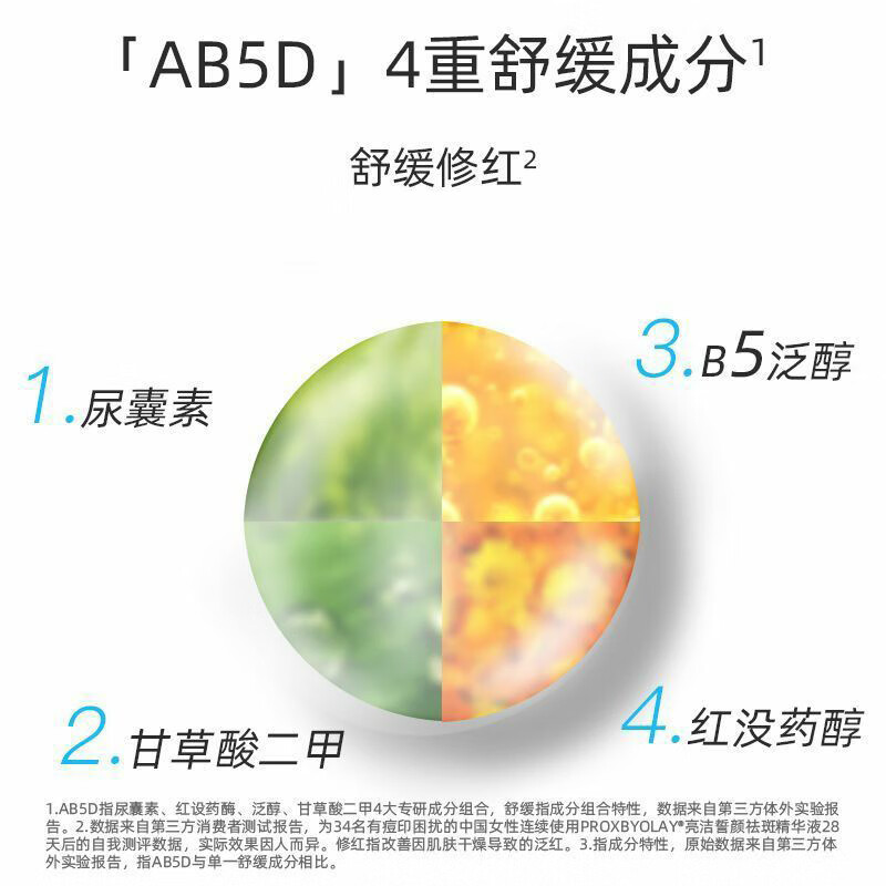 玉兰油（OLAY）抗糖精华小白瓶4代烟酰胺美白淡斑痘印保湿亮肤旅行小样女友中秋 【到手32ml】抗糖小白瓶4支
