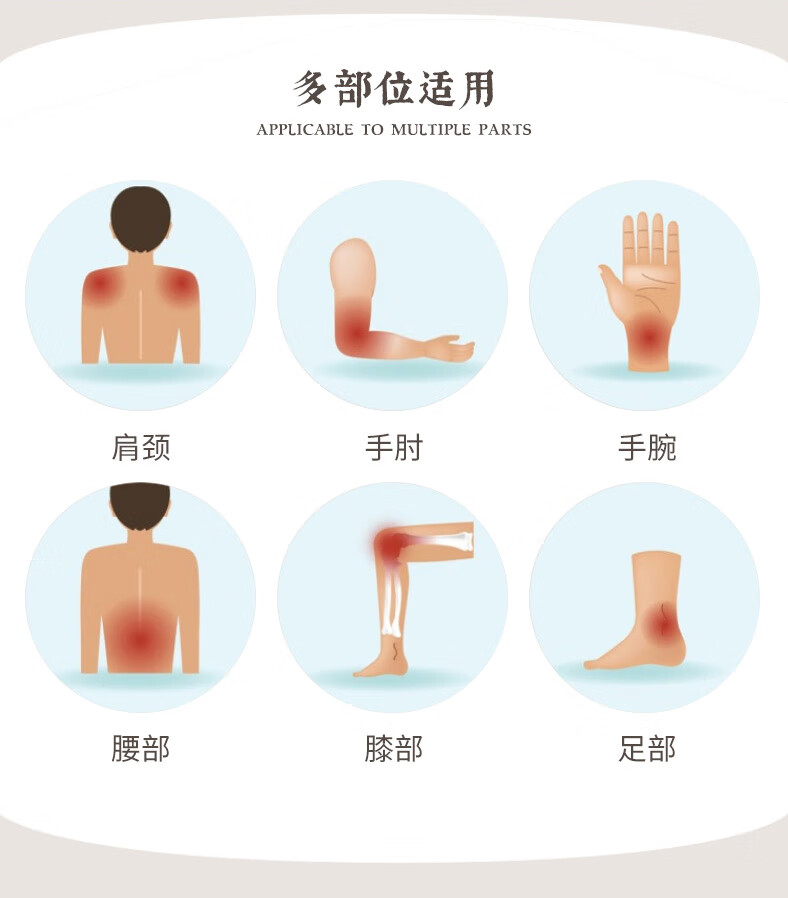 朱氏堂远红外理疗贴腰椎贴膝盖关节贴中老年疼痛膏贴颈椎肩部酸胀肿痛跌打损专用贴膏辅助治疗 肩周炎 1盒
