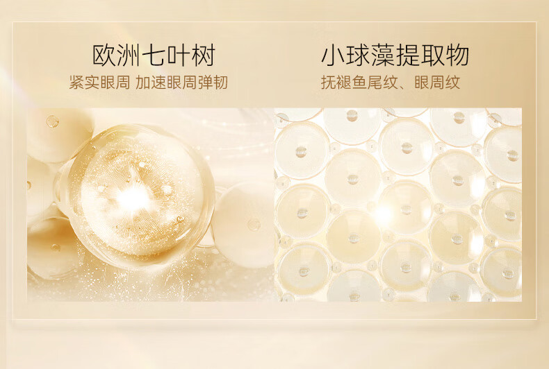 RSAS抗皱眼霜眼袋霜 淡化细纹黑眼圈提拉紧致 日夜分时眼霜20g