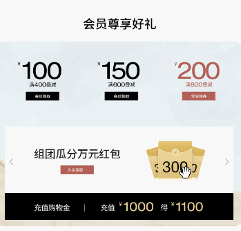 会员尊享小轮播