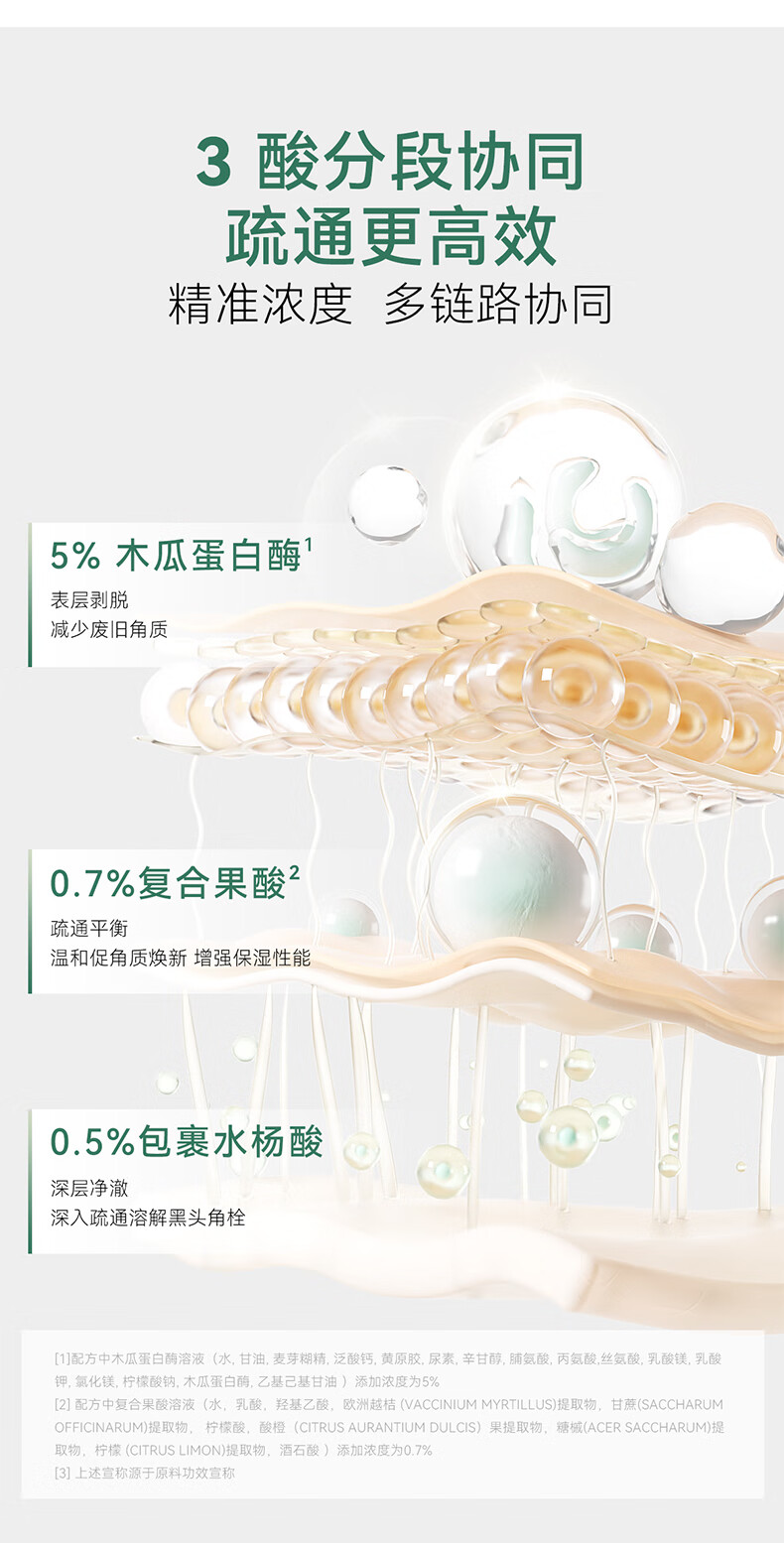 安修泽（ONCUR）清洁泥膜 水杨酸果酸涂抹面膜深层清洁毛孔控油去七夕情人节礼物 120g