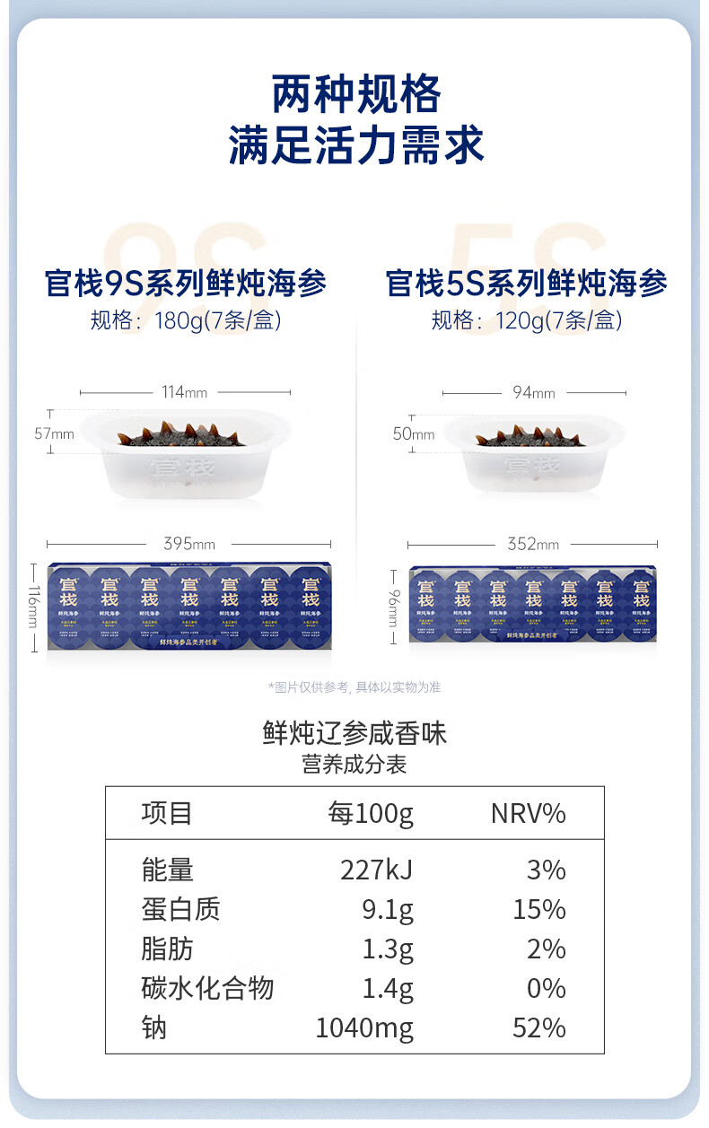 官栈鲜炖即食海参大连底播海参刺参补充海参港式礼盒甄选跳墙精力送长辈 送父母甄选礼盒 港式佛跳墙180g*6碗详情图片22