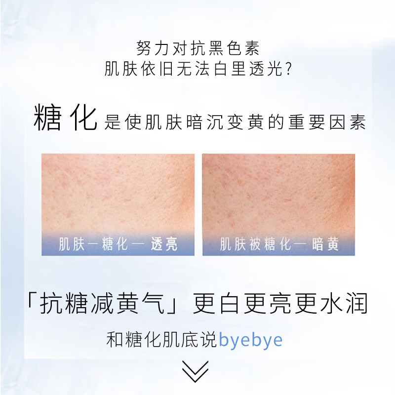 玉兰油（OLAY）抗糖精华小白瓶4代烟酰胺美白淡斑痘印保湿亮肤旅行小样女友中秋 【到手32ml】抗糖小白瓶4支