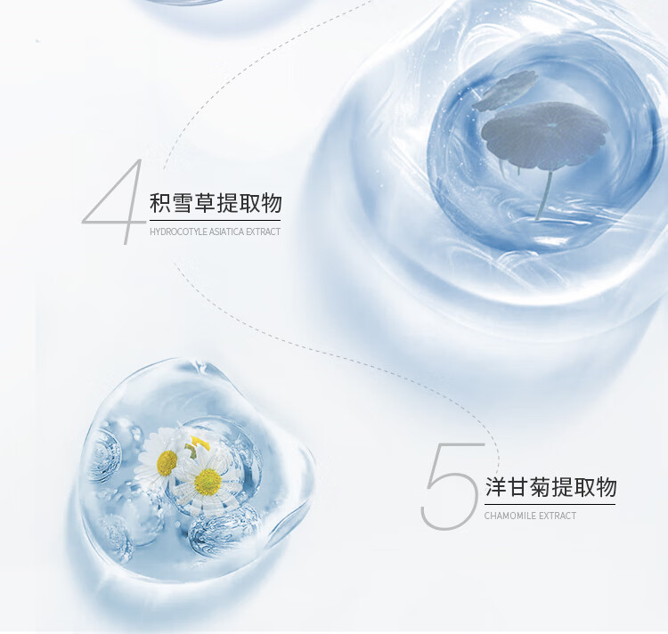 Gik 面膜prp胶原蛋白保湿修护面膜日本玻尿酸补水保湿敏感肌孕妇护肤 血清胶原保湿面膜3包（63贴）