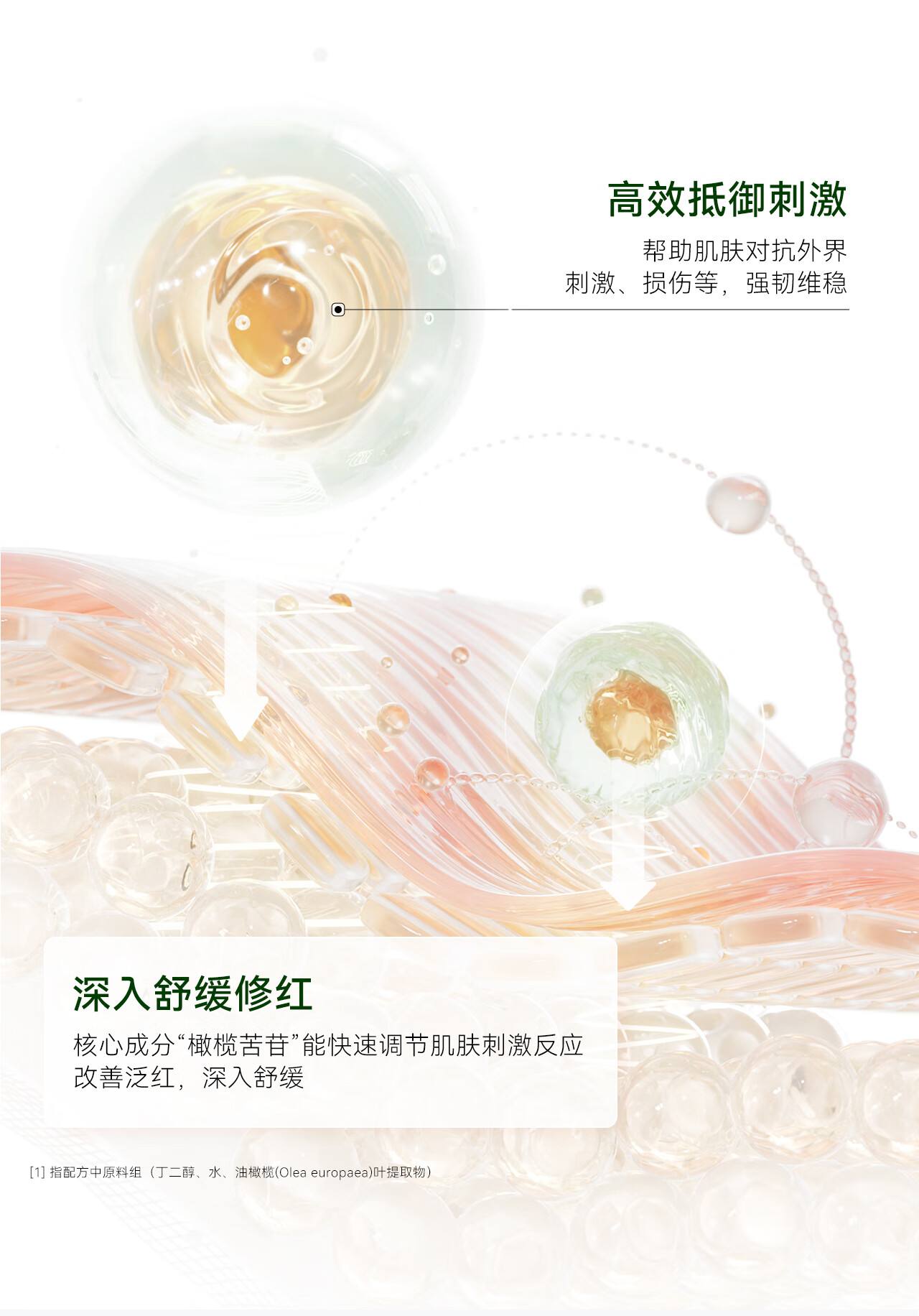 安修泽（ONCUR）油橄榄水乳套装 爽肤水乳液面部修护舒缓维稳修红平衡 水150ml+乳120ml