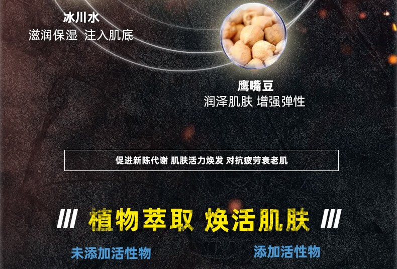 自然堂（CHANDO）男士护肤套装龙血能量补水保湿控油平衡细致毛孔清爽紧致焕亮修护 6.龙血醒肤（洁面+水+润肤露）