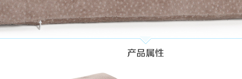 Aszune/艾苏恩床靠床头靠垫三角靠垫 大号靠枕腰枕 超大床头靠背 床用床上腰靠 豆沙红
