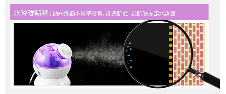 SKG 3179 纳米补水蒸脸仪喷雾仪保湿仪加湿器