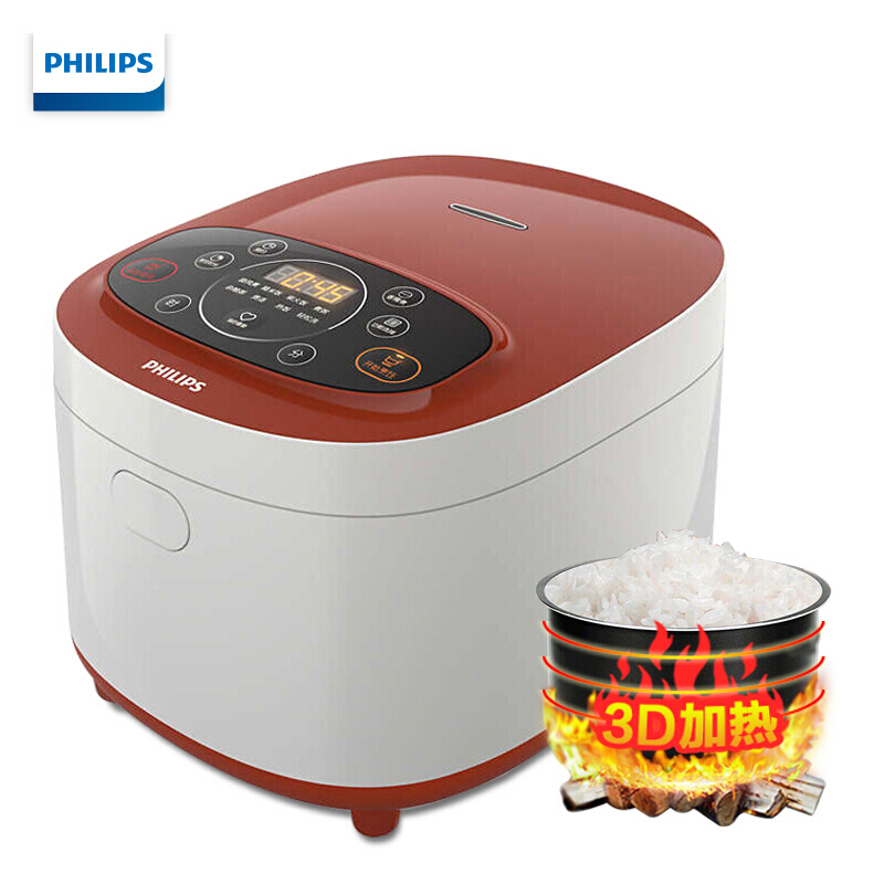 飞利浦(philips)电饭煲电饭锅3l迷你电饭煲小家电 hd4531/00-3l-适用2