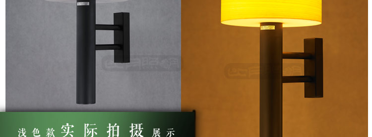 比月照明 中式卧室客厅酒店过道灯具 现代简约创意床头东南亚壁灯3376 浅色