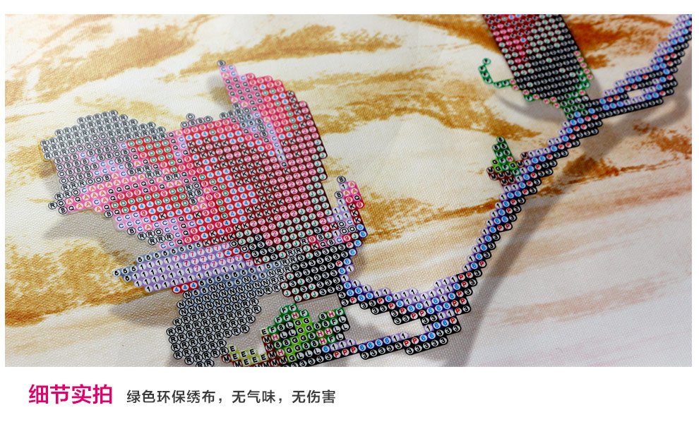 东方美绣十字绣3d客厅钻石画钻石绣新款3D钻石画家和万事兴玉兰圆钻贴钻画钻石绣定制礼品 210*92m5D圆钻免烫