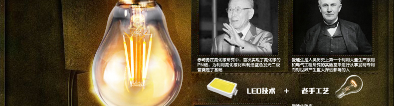 洲明翰源LED灯泡球泡灯360度全发光节能灯UHGY665 HGY668凸点灯泡4W 暖白