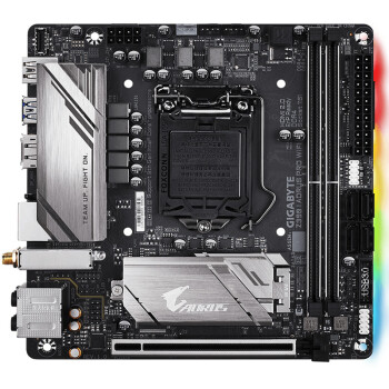 技嘉(gigabyte)z390 i aorus pro wifi 迷你itx吃鸡电脑游戏主板 z39