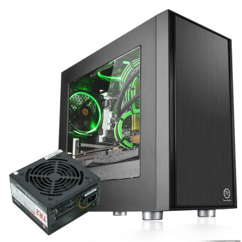 tt(thermaltake)启航者f1 机箱电源套装(含400w电源/支持m-atx主板