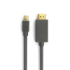 CE-LINK Mini DP to HDMI high-definition line 2 meters mini DP to HDMI cable Macbook connected to high-definition TV monitor projector line white 1622
CE-LINK Mini DP to HDMI high-definition line 2 meters mini DP to HDMI cable Macbook connected to high-definition TV monitor projector line white 1622
