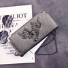 DALFR PU Leather Wallet Womens Leather Purses Ladies Designer Clutches Bag Women Luxury Handbags Women Bags Designer famous brand luxury cowhide genuine leather day clutches women large capacity butterfly diamond cover shoulder envelope hand bag