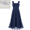 9Colors Girls Princess Dress Подростковые дети Свадьбы Одежда Вечерняя формальная вечерняя одежда