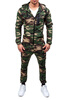2017 New Men' Fashion 2 Parts Hooded Sweatshirt and Pants Set floral baby girls clothes long sleeve sweatshirt pants outfits 2pcs hooded clothes set