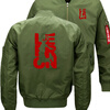 leBron James Bomber Летная летающая куртка Зимняя утолщение Теплые молнии Мужские куртки Аниме Мужские повседневные пальто james goldstein повседневные брюки