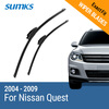 SUMKS Wiper Blades for Nissan Quest 28&18 Fit Hook Arms 2004 2005 2006 2007 2008 2009 auto paper auto take up reel system for all roland sj sc fj sp300 540 640 740 vj1000