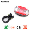2 Pieces 9 LED Cycling Bicycle Bike light 3 Flash Mode Safety Rear Lights waterproof Tail Warning Flashing Revertex Bike Safety Ta 2 pieces cycling led light tail rear red light solar power bike bicycle led taillight solar light button battery high quality