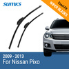 SUMKS Wiper Blades for Nissan Pixo 22&13 Fit Hook Arms 2009 2010 2011 2012 2013 lopor motorcycle parts engine stator generator cover crankcase for honda goldwing gl1800 2001 2013 gl 1800 01 13 right