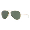 Ray-Ban Ray-Ban Авиатор солнцезащитные очки для мужчин и женщин серии Золотая рамка зеленые линзы очки солнцезащитные очки RB3026 L2846 62мм ray ban солнцезащитные очки rb 2447 901