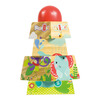 Фишер (Fisher Price) маленькое животное головоломки игрушки строительных блоков сложены башни FP1010 fisher price образовательные игрушки сложены радуга кубок k7166