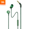 JBL LIVE 100 Стерео наушники-вкладыши Наушники Наушники для мобильных телефонов Спортивные наушники Компьютерные игровые гарнитуры с Michael Call Green наушники