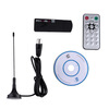 Мини Цифровой USB TV Stick FM + DAB DVB-T RTL2832U + R820T Поддержка СПЗ-тюнер ресивер черный rtl2832u r820t usb isdb t digital television receiver black white