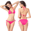 2018Sexy Soild Bikinis Women Swimsuit Бразильский бикини Set Beach Купальный костюм Push Up Swimwear Low Waist Swim Wear woman swimsuits swimwear large size bikinis 2018 women s brazilian swimming suit women push up female bathing clothes swimsuit