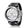 V6 брендов-Relojes Мужчина для наручных часов Мужские кварцевые часы Повседневная Мужчины военные часы наручные часы Спортивные часы Кожа Часы V0252B