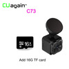 C72 Mini DVR Dash Cam 20Days Monitor 1080P FHD Автомобильная камера Нет Экран Wifi Control Video Recorder Регистратор ночного видения yessun car dvr driving video recorder for volkswagen passat cc front camera black box dash cam plug oem 1080p wifi phone app