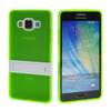 MOONCASE Soft Flexible Silicone Gel TPU Skin Stand Shell Back ЧЕХОЛ ДЛЯ Samsung Galaxy A5 Green embossed tpu gel shell for ipod touch 5 6 girl in red dress