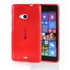 MOONCASE Candy colors Soft Flexible Silicone Gel TPU Skin Shell Back ЧЕХОЛ ДЛЯ Microsoft Lumia 535 Red embossed tpu gel shell for ipod touch 5 6 girl in red dress