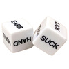 MyMei Adult Dice Game Toy Bachelor Party Fun Adult Couple Sex Gift 1 Pair SC funny fishing game family child interactive fun desktop toy