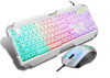 Красочные подсветкой свет мышь проводная мышь и клавиатура костюм USB игровой клавиатуры компьютерная периферия игра клавиатура набор usb проводная клавиатура белая клавиатура мышь набор компьютерная периферия