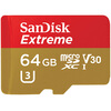 SanDisk (SanDisk) 64GB скорость скорость записи 90 Мб / с карты TF карты памяти мобильного MicroSDXC UHS-I Экстремальные скорости ov 64gb micro sd карты памяти карты class10 мобильный телефон карточки памяти
