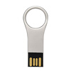 Mini USB 2.0 Flash Drive Memory Stick Metal USB Pen Drive 16GB 32GB 64GB Silver i flash hd drive 32gb usb 8 pin port flash drive memory stick
