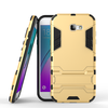 Золотой Slim Robot Armor Kickstand Ударопрочный жесткий корпус из прочной резины для SAMSUNG GALAXY A7 2017/A720