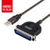Преимущества (UNITEK) Параллельно с USB-адаптером для печатной линии 1,5 м 1284 Подключение Преобразовательный кабель для интерфейса принтера 36-контактный USB-кабель для передачи данных по параллельному порту Y-1020 unitek y 1020 usb tp 1284 parallel cn36 data printing cable black