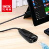 Улучшенный человек (UNITEK) USB к RJ45 проводной LAN сетевой кабель преобразователя проводной Fast ноутбук карты адаптер Ethernet кабель Внешний интерфейс Apple Mac черный Y-1466BK сетевой адаптер apple usb ethernet mc704zm a белый