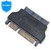 IT-CEO Y2SATA-1 SATA 22Pin (7 + 15) вращающийся микро-SATA 16Pin (7 + 9) женский жесткий диск адаптер / конвертер черный